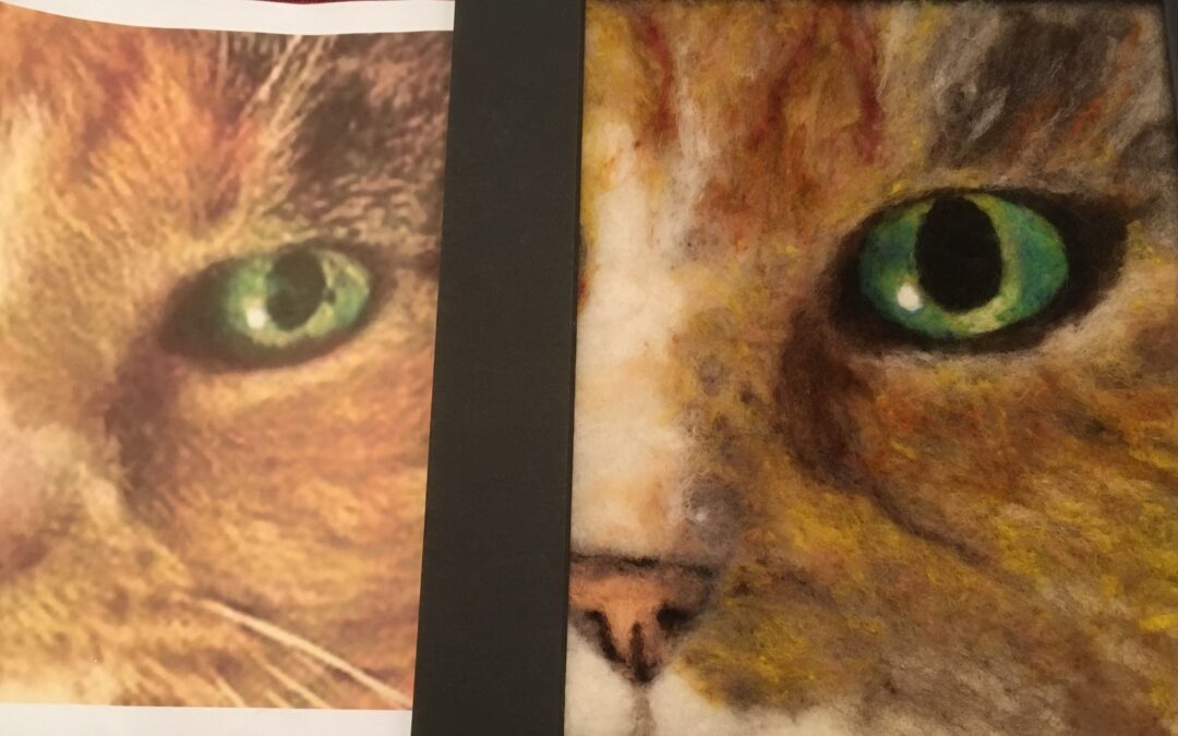 Fiber Paintings – Pet Portraits